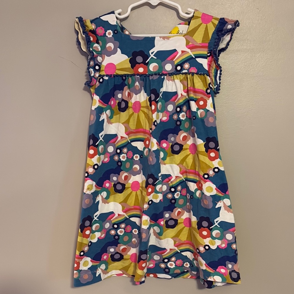 Mini Boden Unicorn Pattern Dress